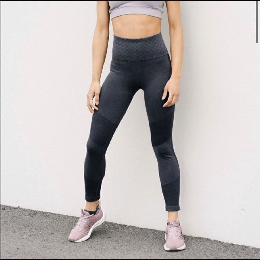 Savvi Costa Gray Leggings